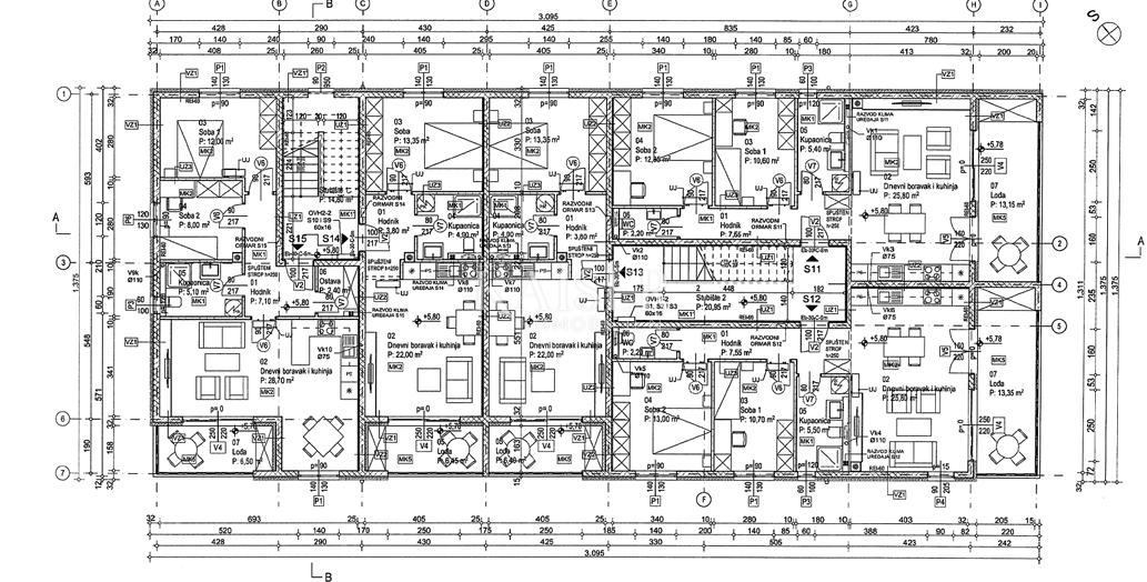 Stanovanje Dražice, Jelenje, 62,70m2