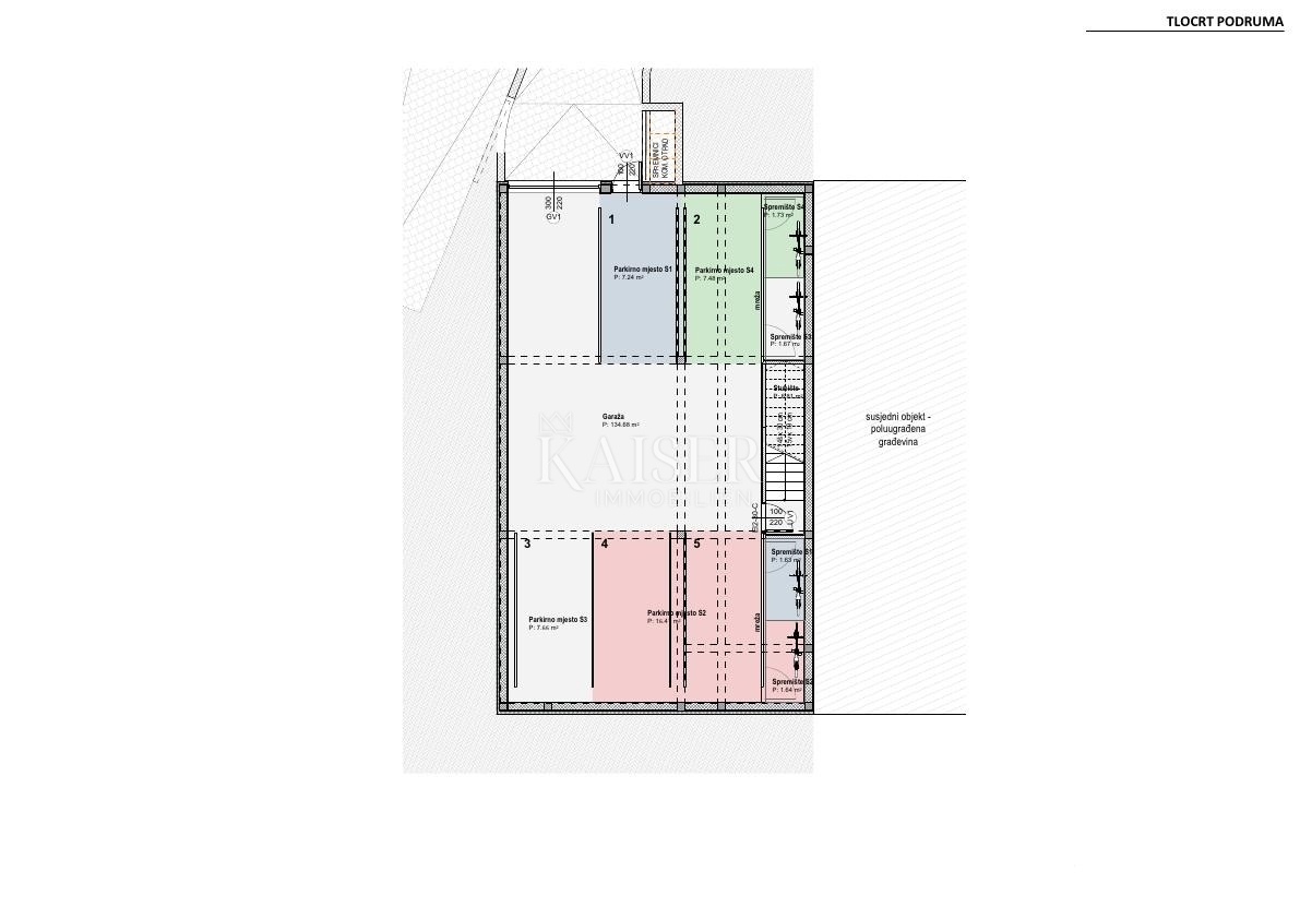 Reka, Krimeja - stanovanje 144 m2 v novogradnji