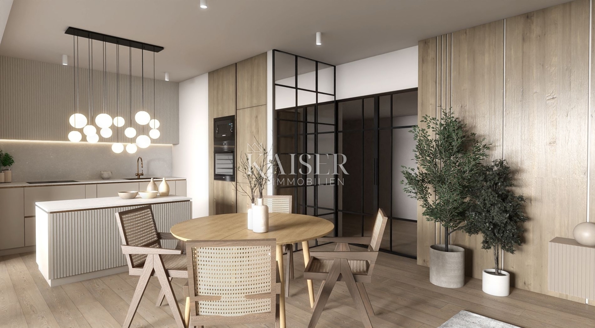 Zadar, Petrčane - Sončno stanovanje v 1. nadstropju s pogledom na morje