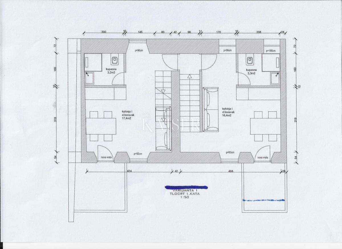 Otok Lošinj, M.Lošinj, rezidenca 400 m² blizu centra mesta
