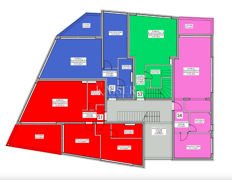 Zadar – Privlaka | Prva vrsta do morja – moderno stanovanje z zasebnim vrtom