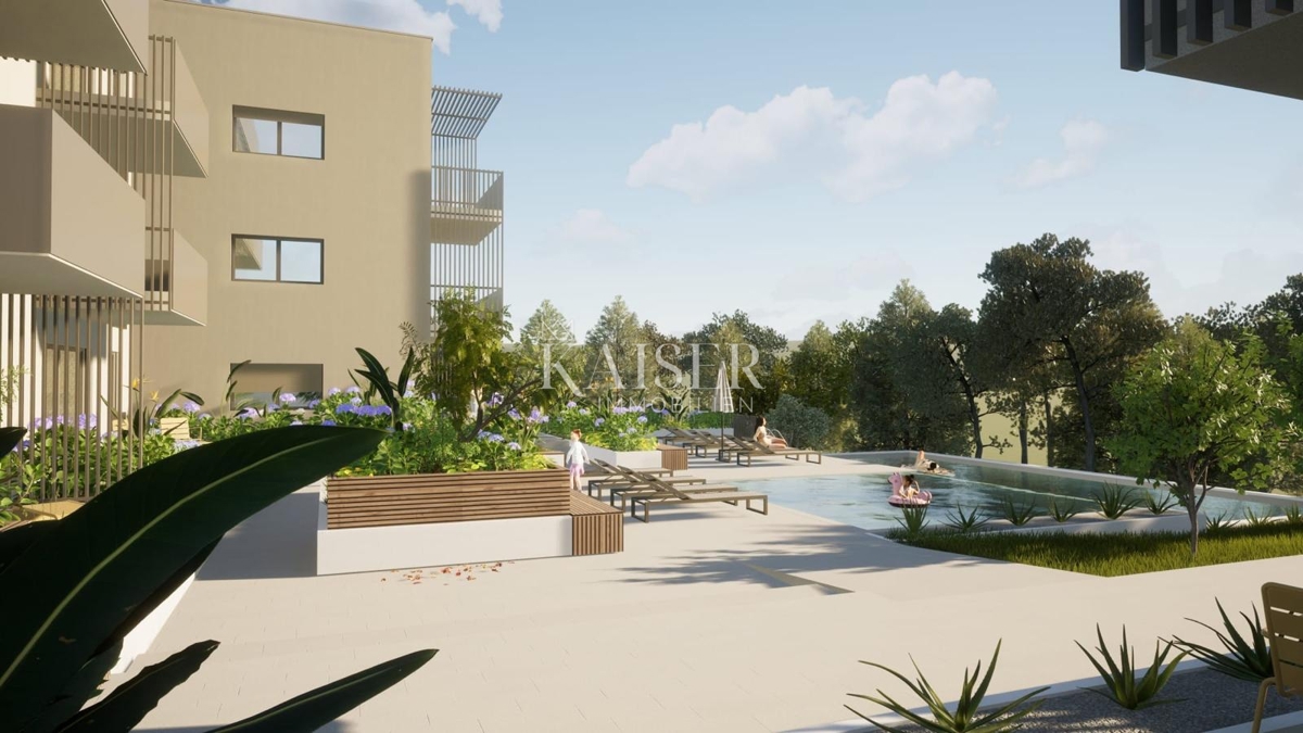 Istra - Poreč, penthouse z bazenom in dvigalom, 3 spalnice