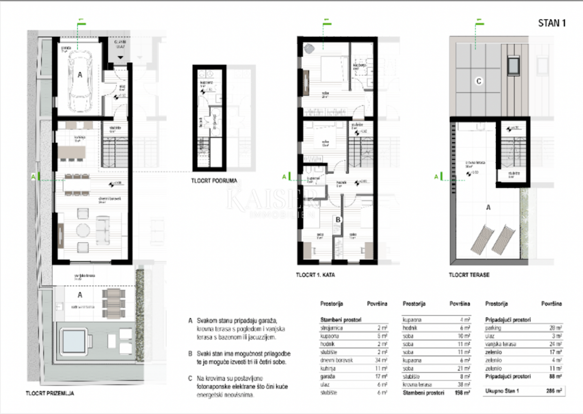 Rijeka, Kostrena - luksuzno stanovanje 198m2