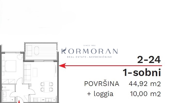 Stanovanje v  centru Umaga