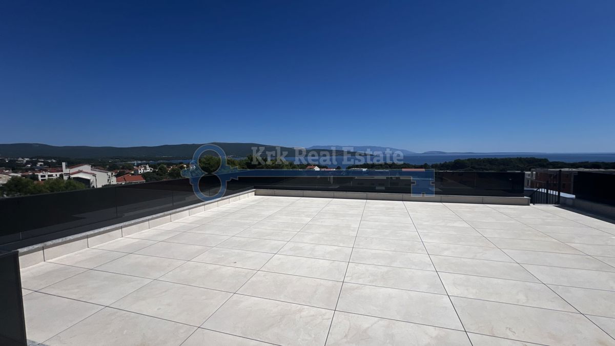 KRK - PENTHOUSE S STREŠNO TERASO, NOVOGRADNJA