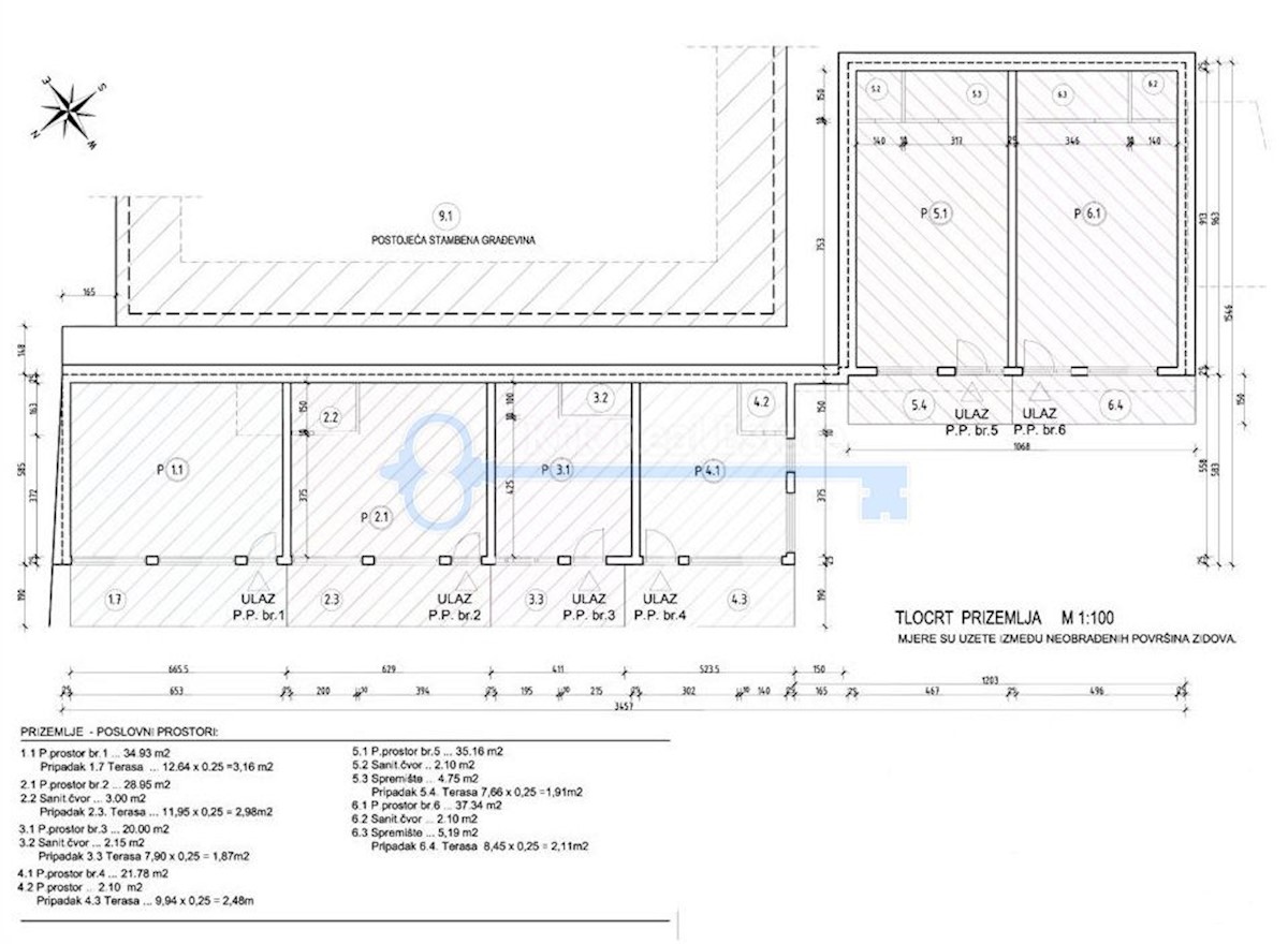 Poslovni prostor Fužine, 1.473,39m2