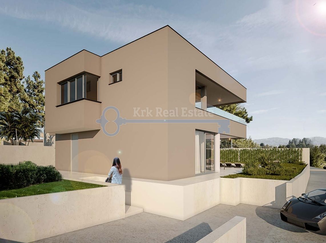 OTOK KRK - PUNAT - LUKSUZNA VILA S POGLEDOM NA MORJE