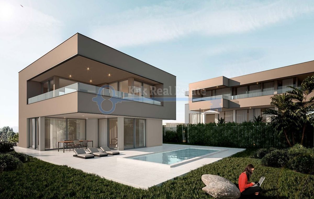 OTOK KRK - PUNAT - LUKSUZNA VILA S POGLEDOM NA MORJE