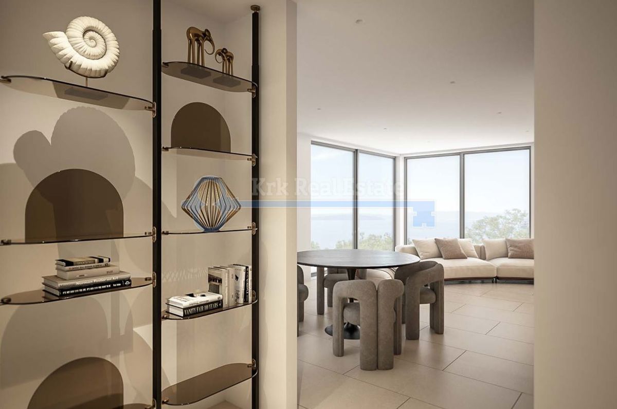 OTOK KRK - PUNAT - LUKSUZNA VILA S POGLEDOM NA MORJE