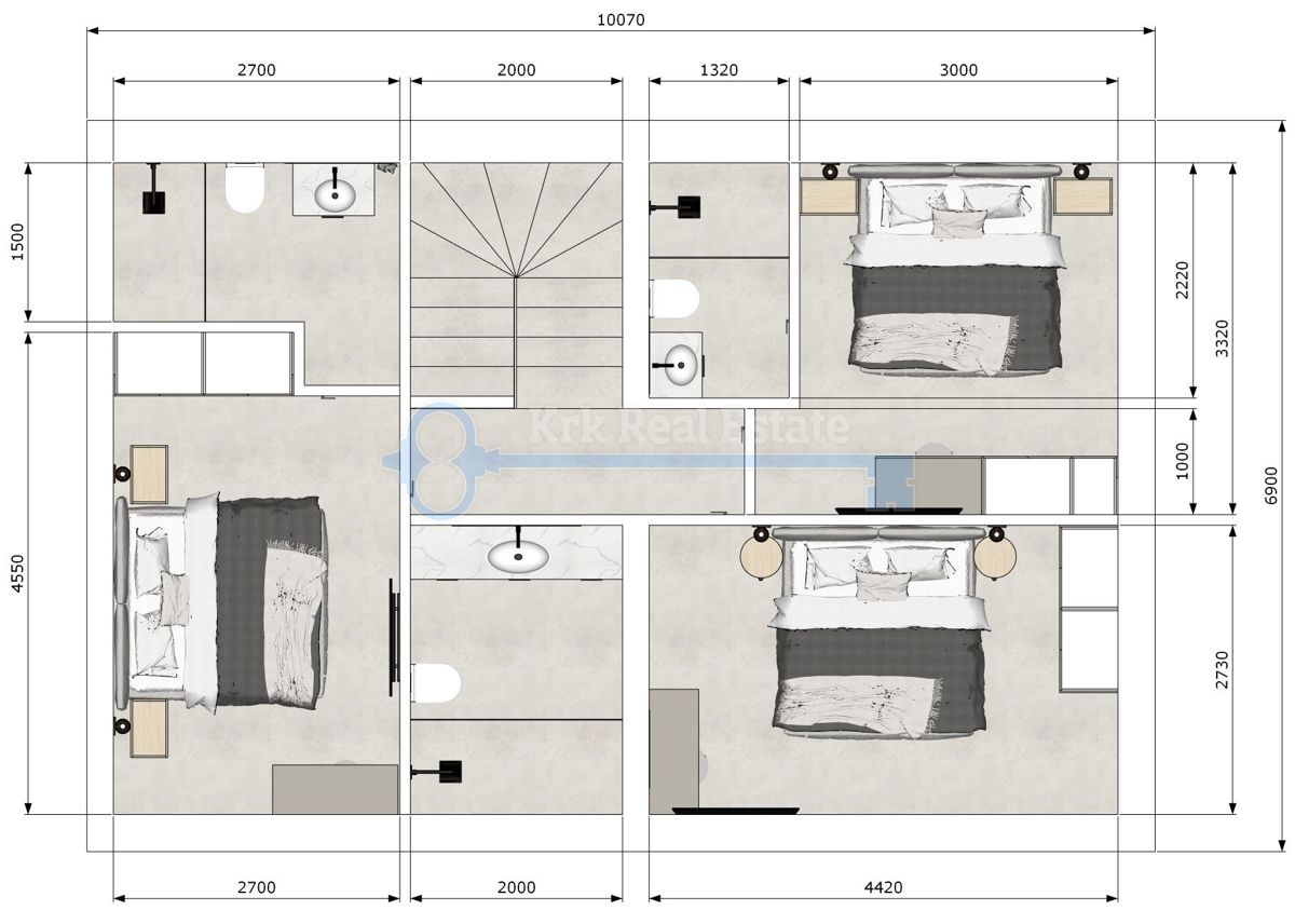Hiša Malinska, Malinska-Dubašnica, 130m2