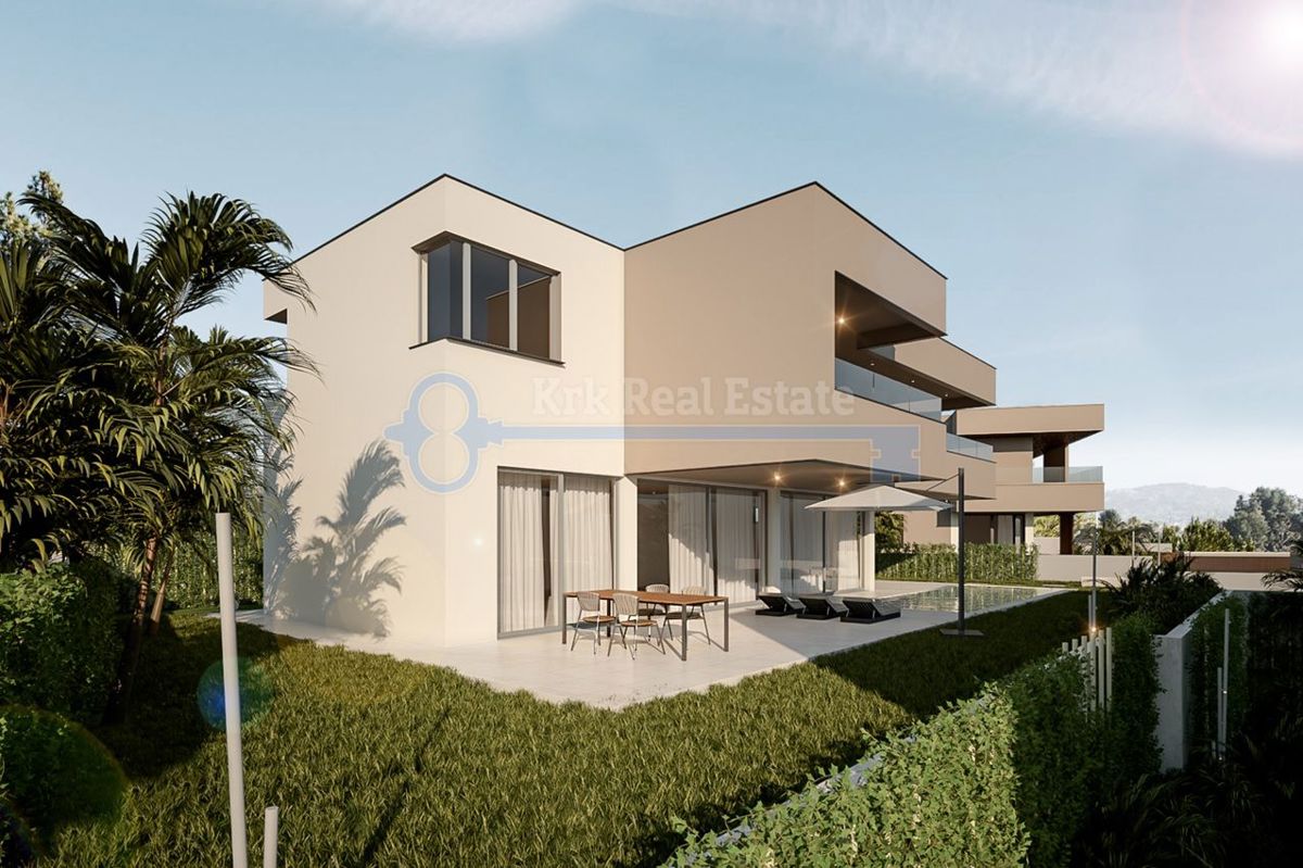 OTOK KRK - PUNAT - LUKSUZNA VILA S POGLEDOM NA MORJE