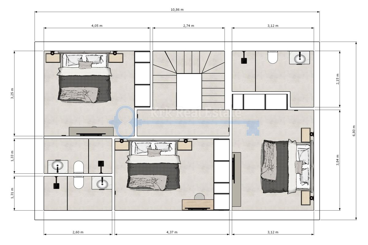 Hiša Malinska, Malinska-Dubašnica, 130m2