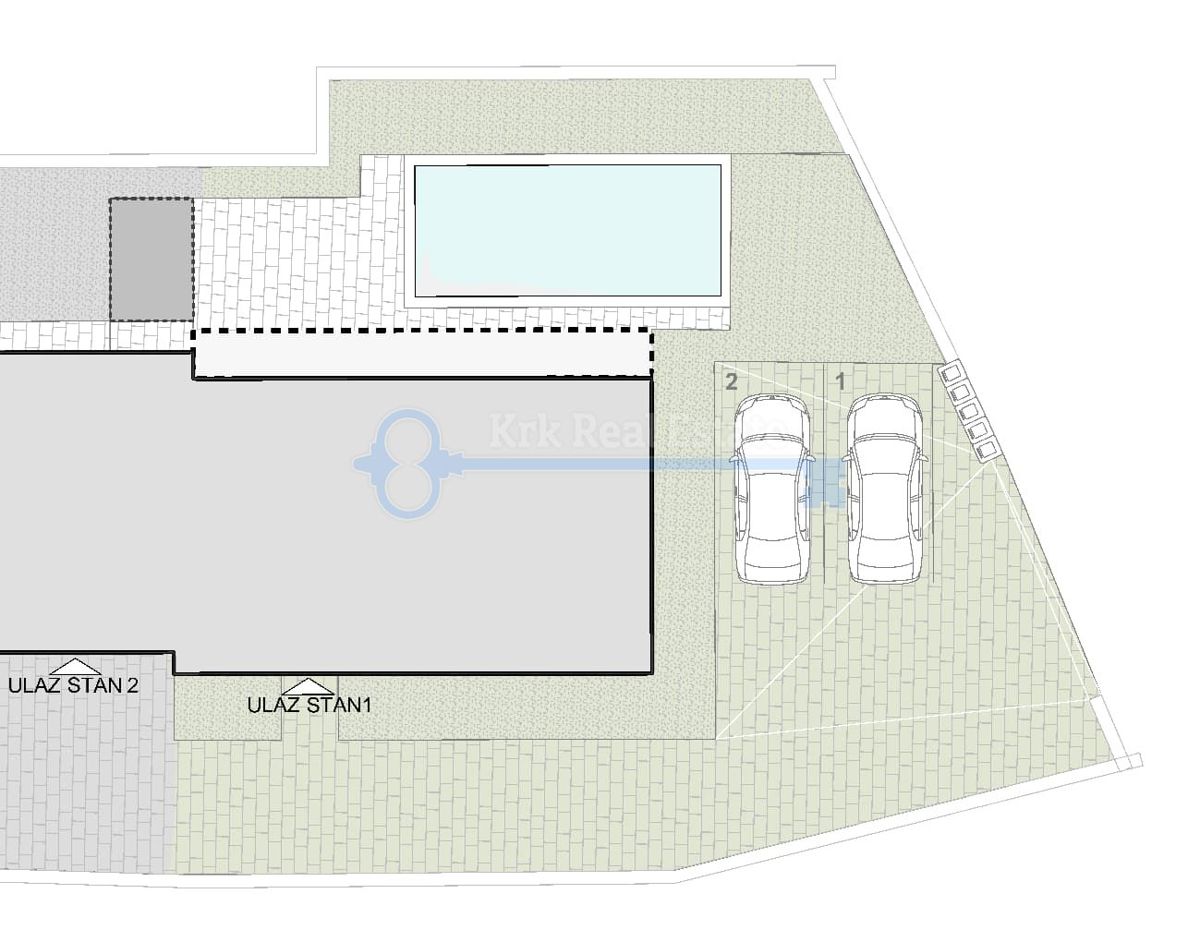 Hiša Malinska, Malinska-Dubašnica, 130m2