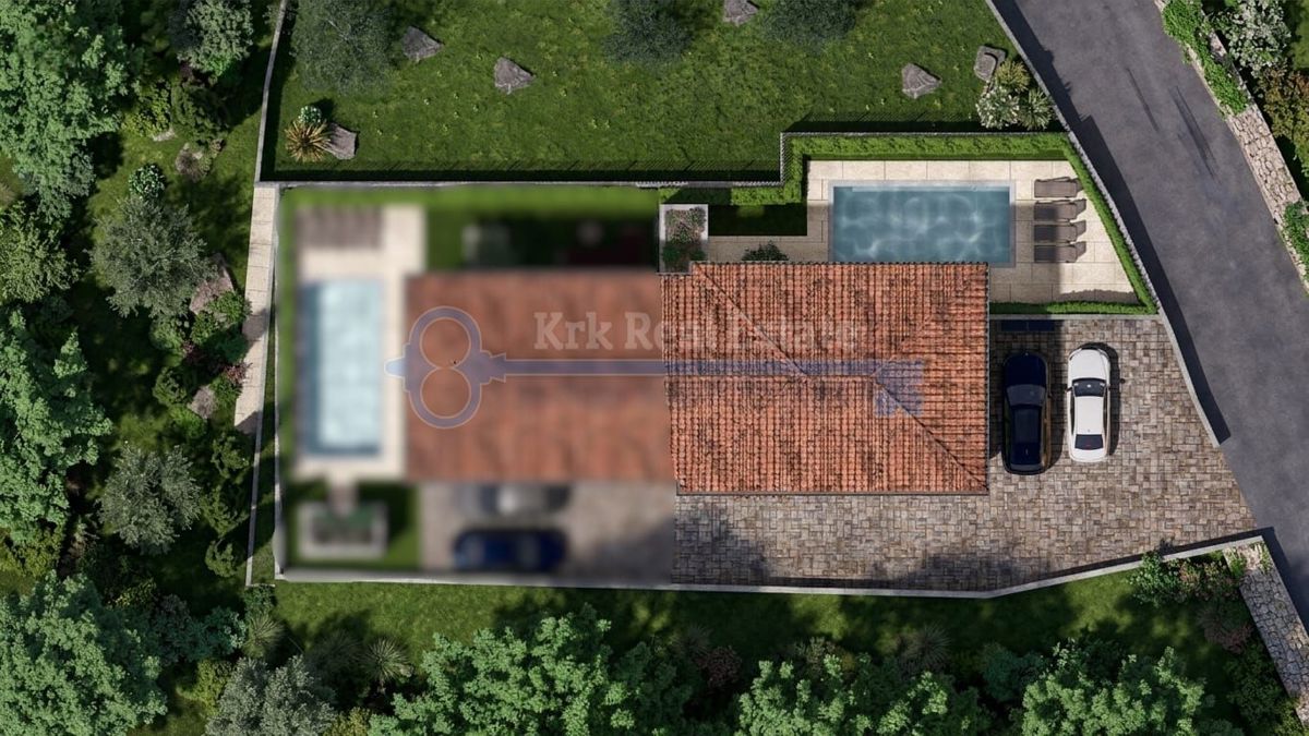 Hiša Malinska, Malinska-Dubašnica, 130m2