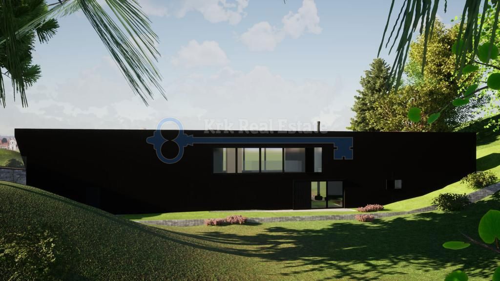 VRBNIK-ZAZIDLJIVO ZEMLJIŠČE S PROJEKTOM ZA LUKSUZNO VILO