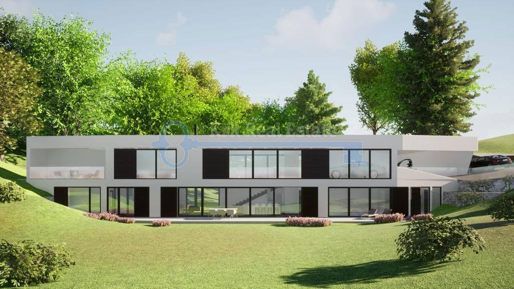 VRBNIK-ZAZIDLJIVO ZEMLJIŠČE S PROJEKTOM ZA LUKSUZNO VILO