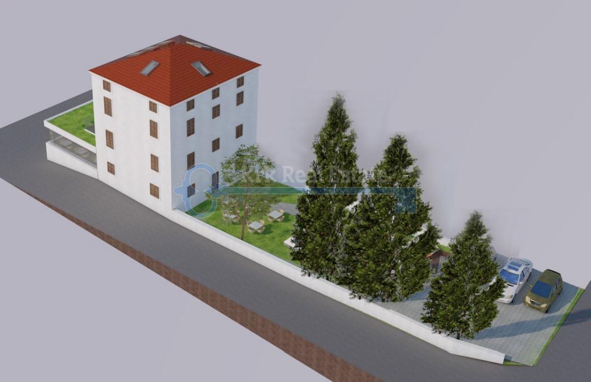 PUNAT - NEPREMIČNINA ZA PREUREDITEV V HOTEL, Z GRADBENIM DOVOLJENJEM