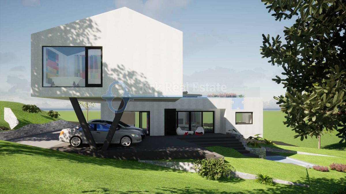 VRBNIK-ZAZIDLJIVO ZEMLJIŠČE S PROJEKTOM ZA LUKSUZNO VILO