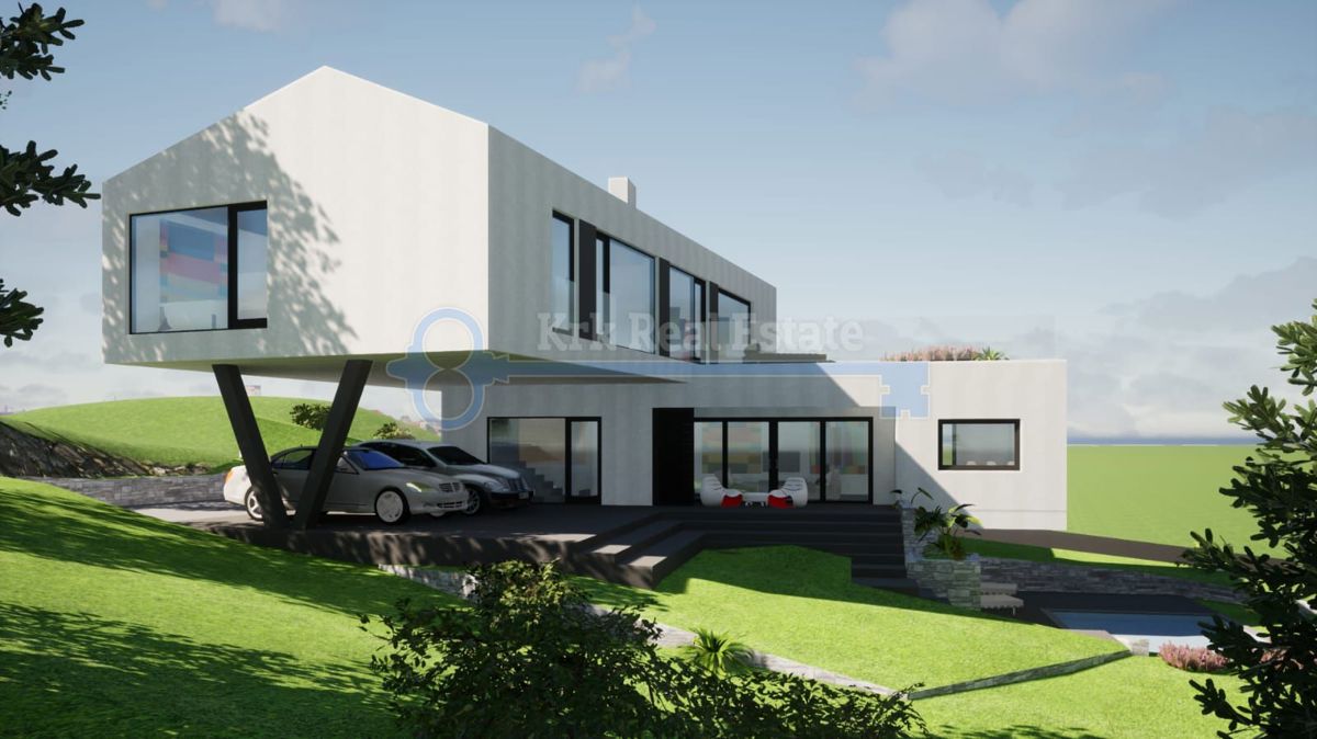 VRBNIK-ZAZIDLJIVO ZEMLJIŠČE S PROJEKTOM ZA LUKSUZNO VILO