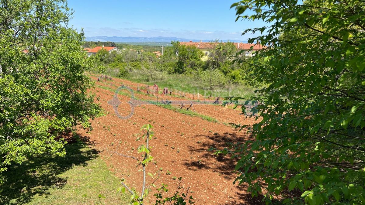 Zemljišče Vrh, Krk, 1.412m2