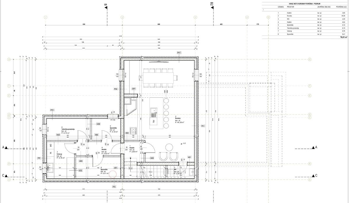 Gradbeno zemljišče Krk z dovoljenjem in pogledom na morje