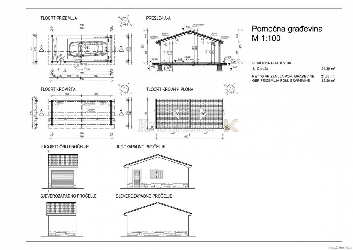 Nova hiša z dvema apartmajema, bazenom in pogledom na morje!