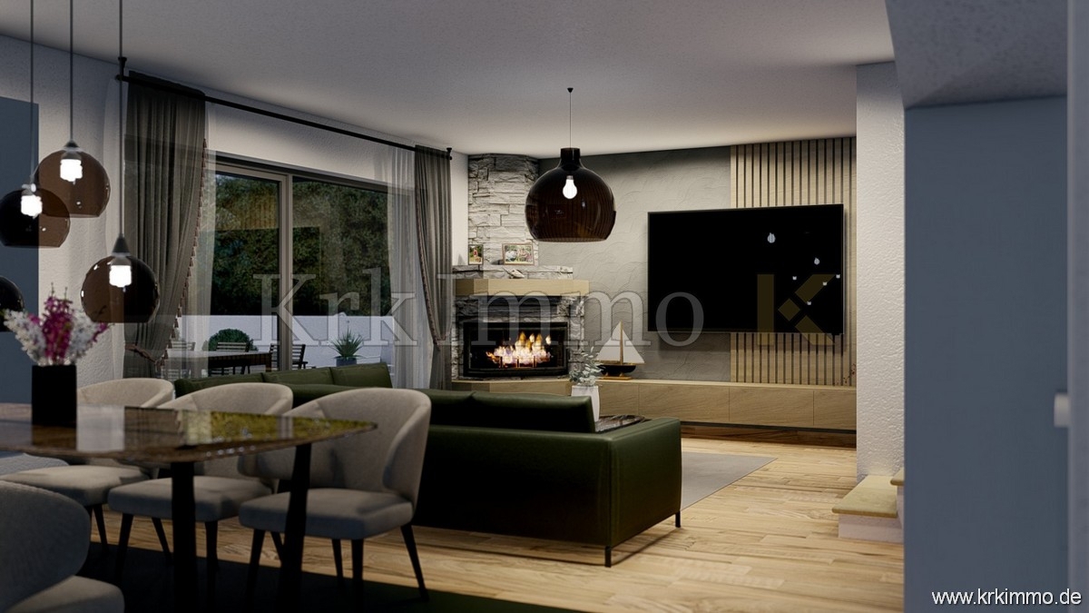 Malinska: Gradbeno zemljišče s projektom in dovoljenjem