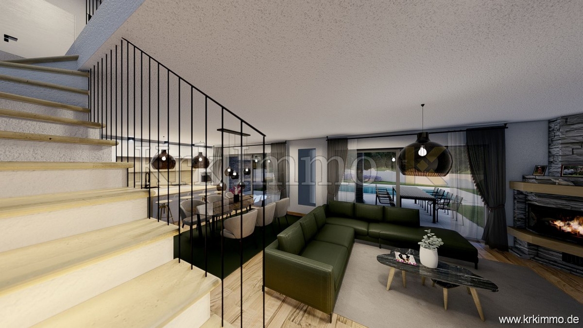 Malinska: Gradbeno zemljišče s projektom in dovoljenjem