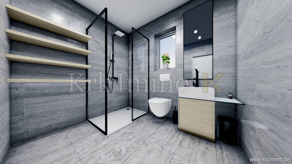 Malinska: Gradbeno zemljišče s projektom in dovoljenjem