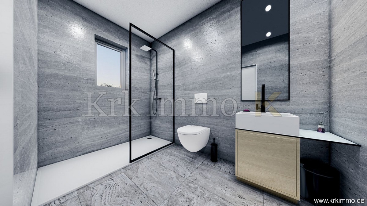 Malinska: Gradbeno zemljišče s projektom in dovoljenjem