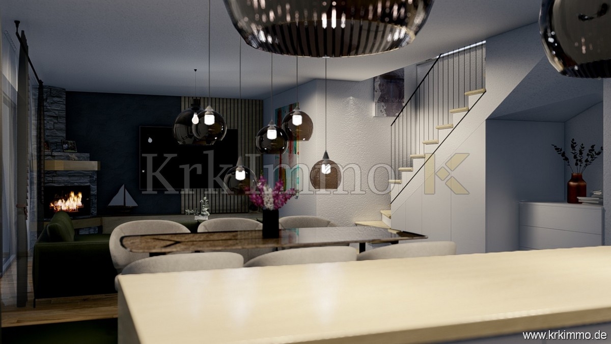 Malinska: Gradbeno zemljišče s projektom in dovoljenjem