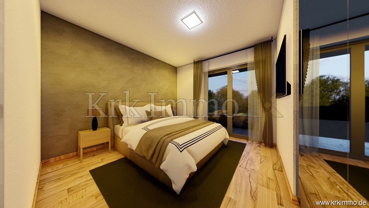 Malinska: Gradbeno zemljišče s projektom in dovoljenjem