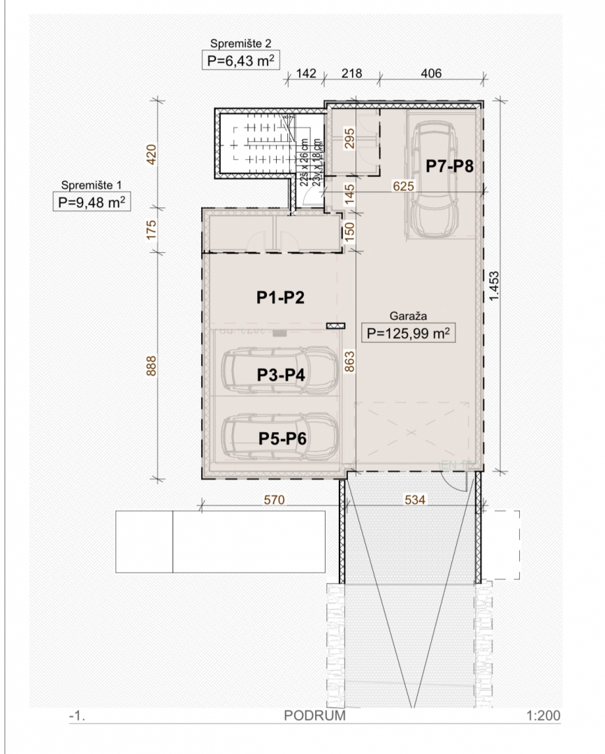 Stanovanje v novogradnji s pogledom na morje v Njivicah