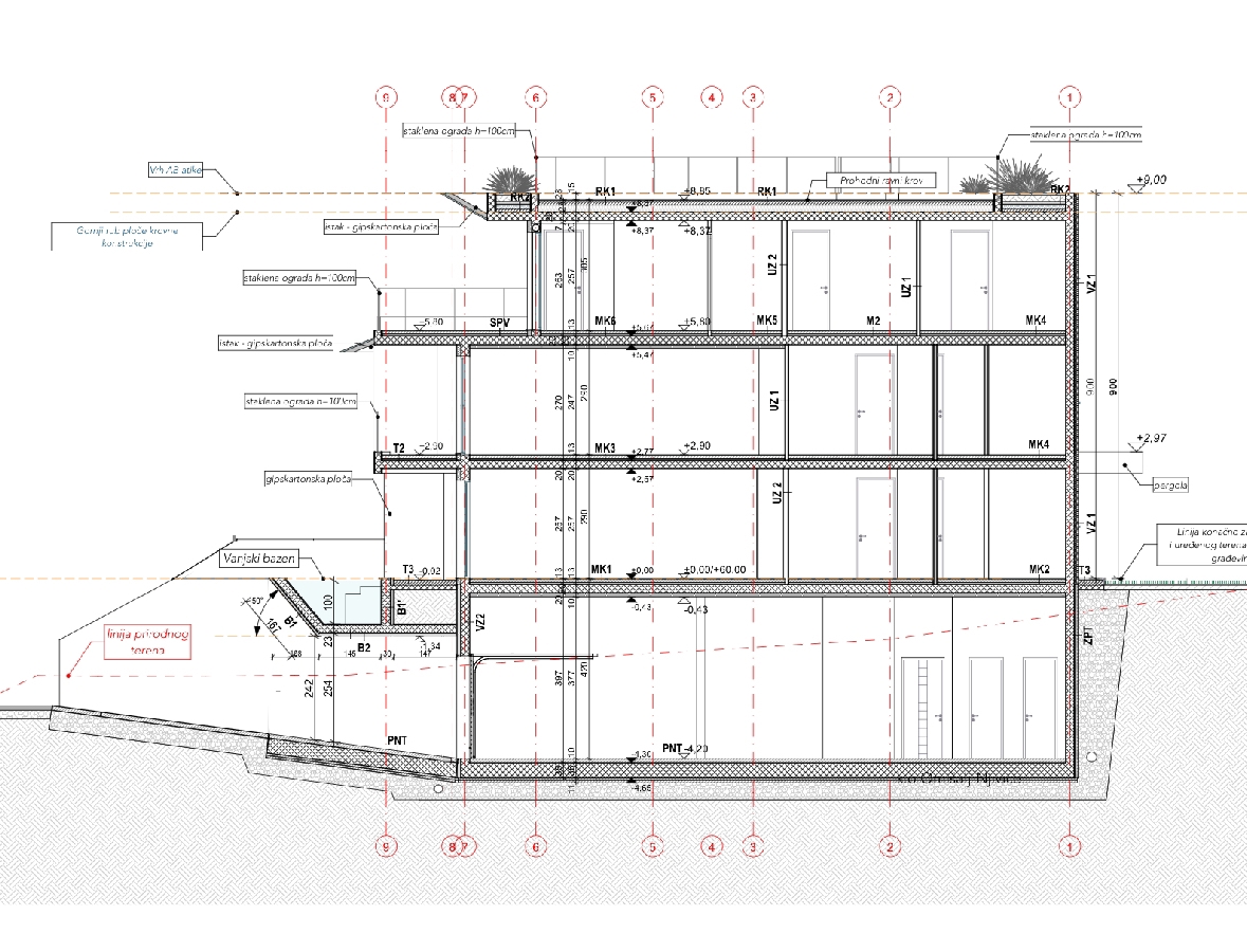 Stanovanje v novogradnji s pogledom na morje v Njivicah