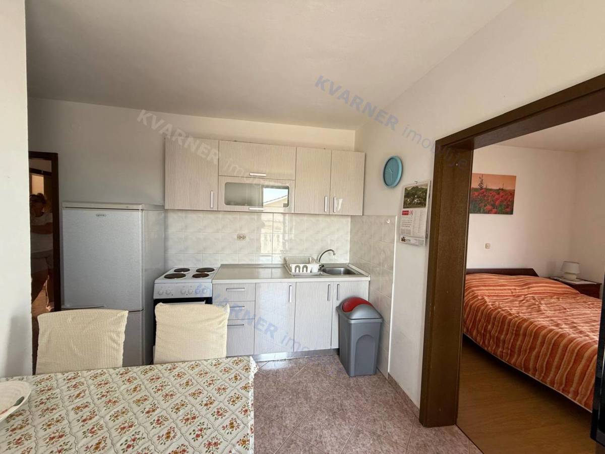Malinska – Apartmajska hiša – 80 m do morja!