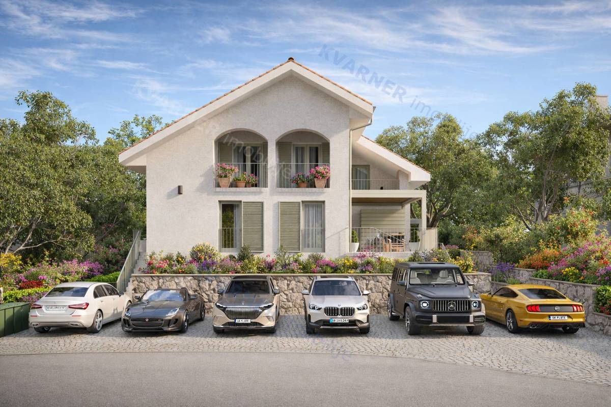 Malinska - penthouse 250 m od morja