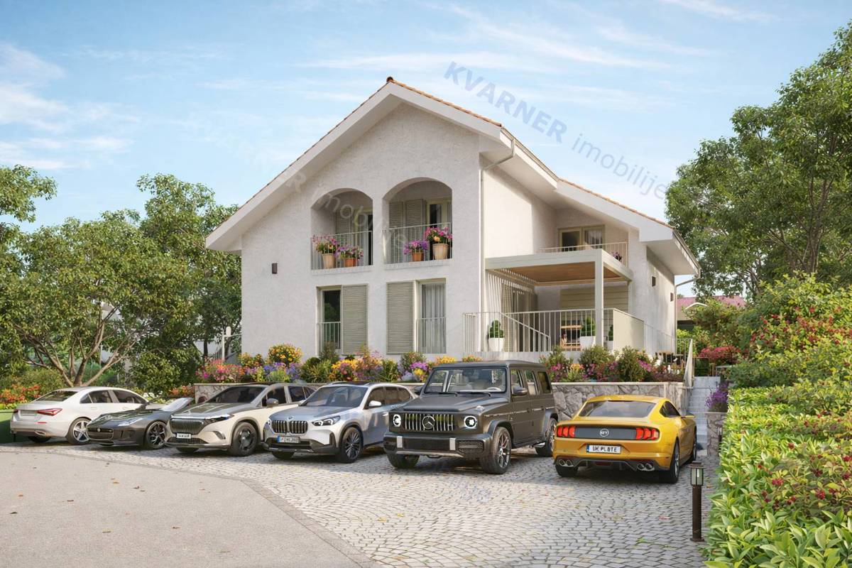 Malinska - penthouse 250 m od morja