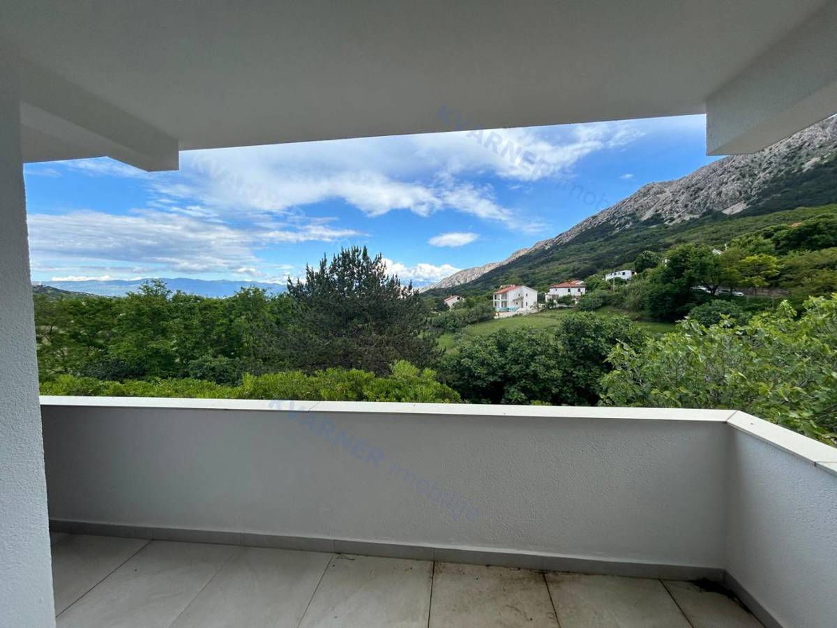 Baška - Prodaja, stanovanje v 1. nadstropju s pogledom na morje!