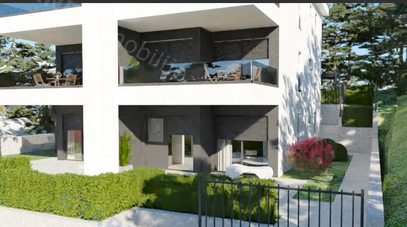  Omišalj - Nov apartma z bazenom in pogledom na morje