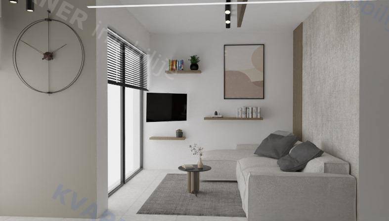  Omišalj - Nov apartma z bazenom in pogledom na morje