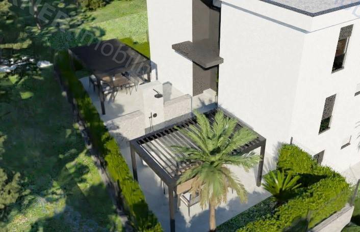  Omišalj - Nov apartma z bazenom in pogledom na morje