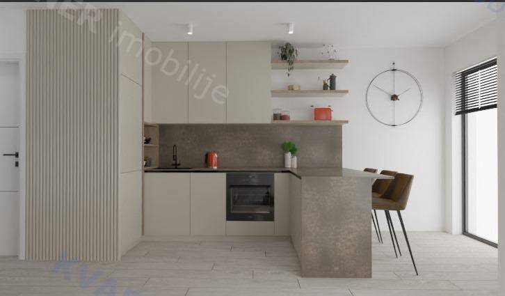  Omišalj - Nov apartma z bazenom in pogledom na morje