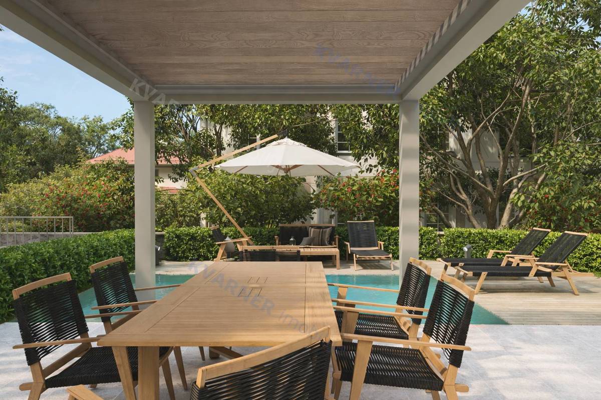 Malinska - Novo stanovanje z vrtom in bazenom 