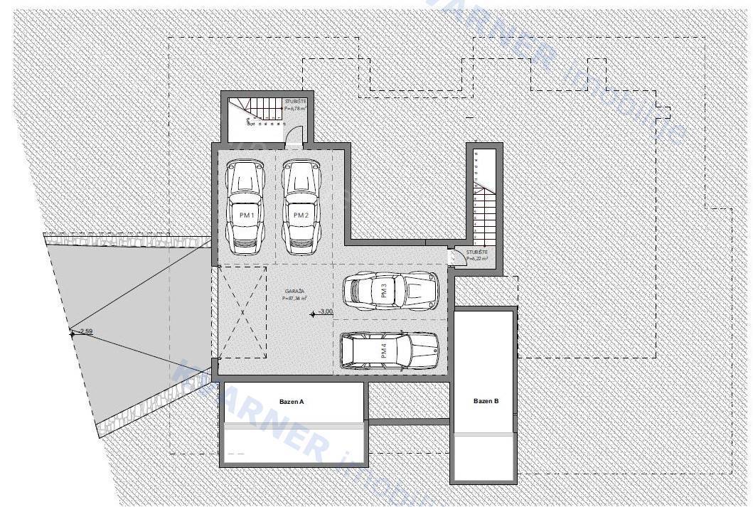  Njivice – hiša z 2 dvonadstropnima apartmajema in bazenom