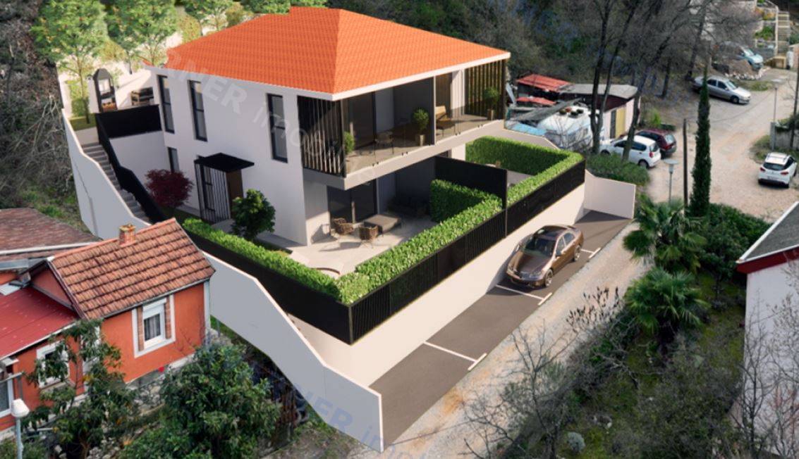 Omišalj - Stanovanje 150 m od morja z vrtom