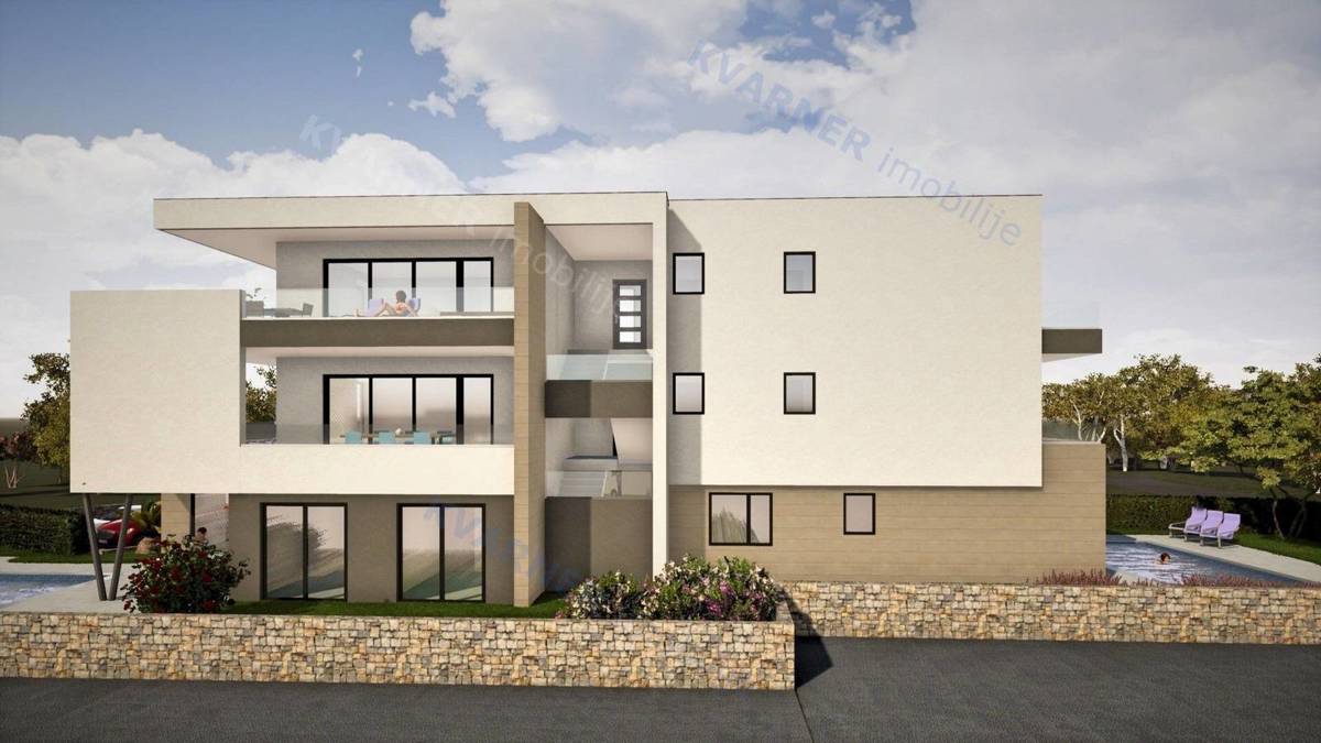 Apartma Njivice, 140,55m2