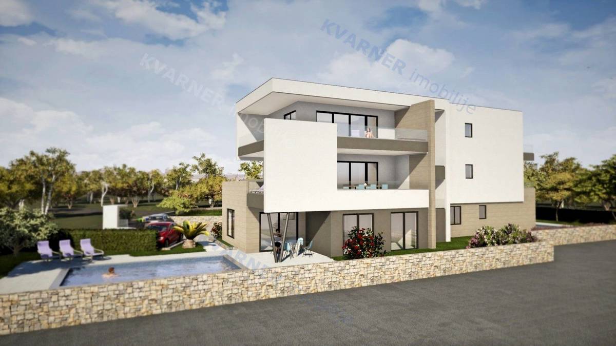 Apartma Njivice, 140,55m2
