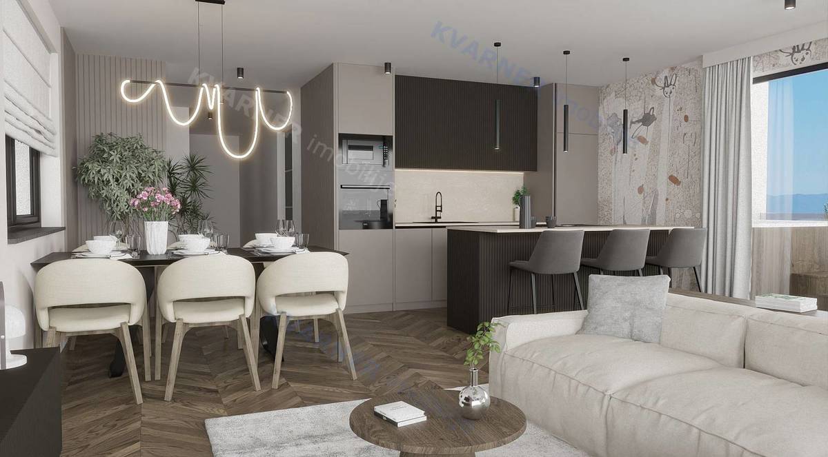 Apartma Njivice, 140,55m2