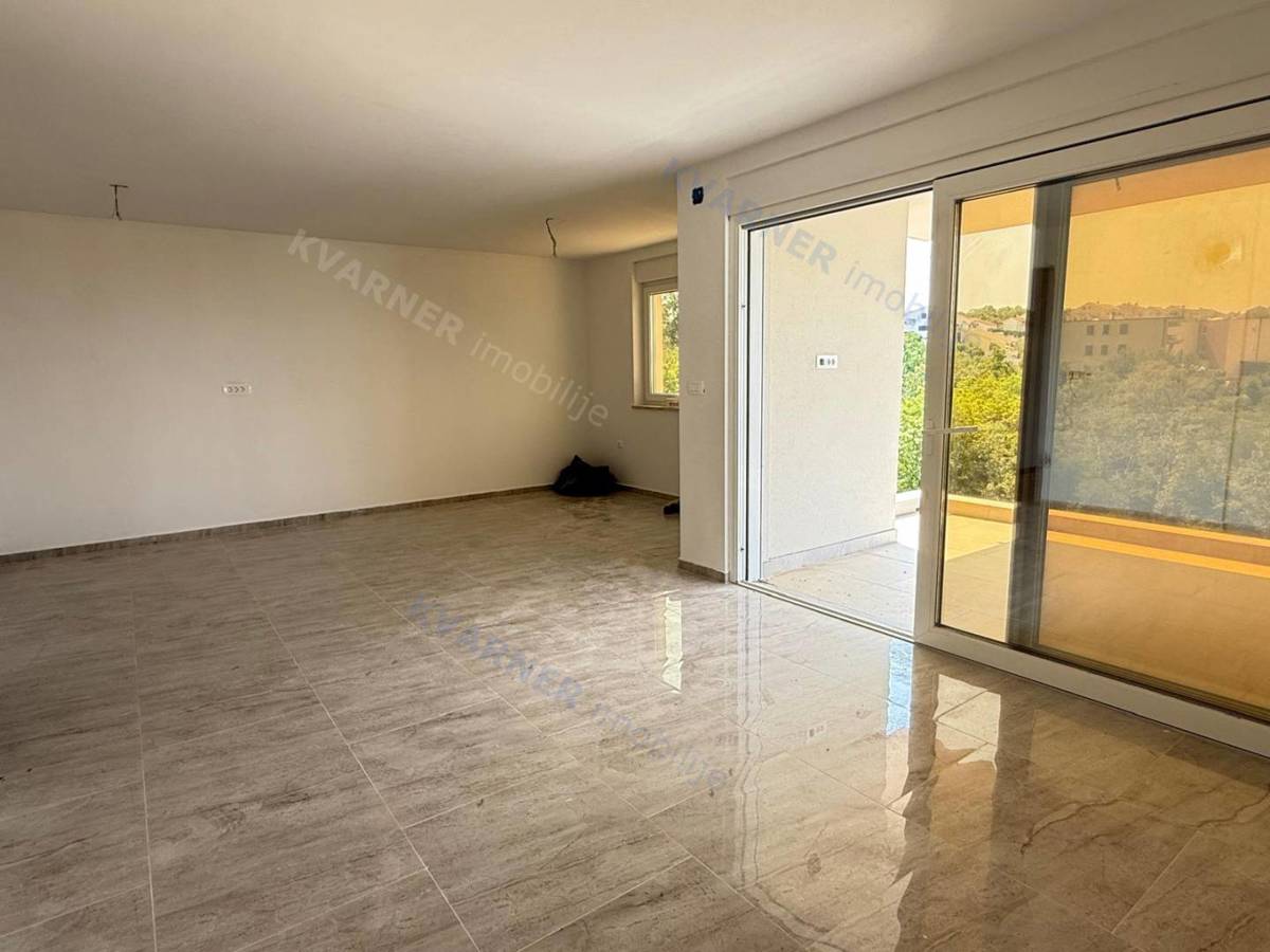  Njivice – Apartma v novogradnji s pogledom na morje