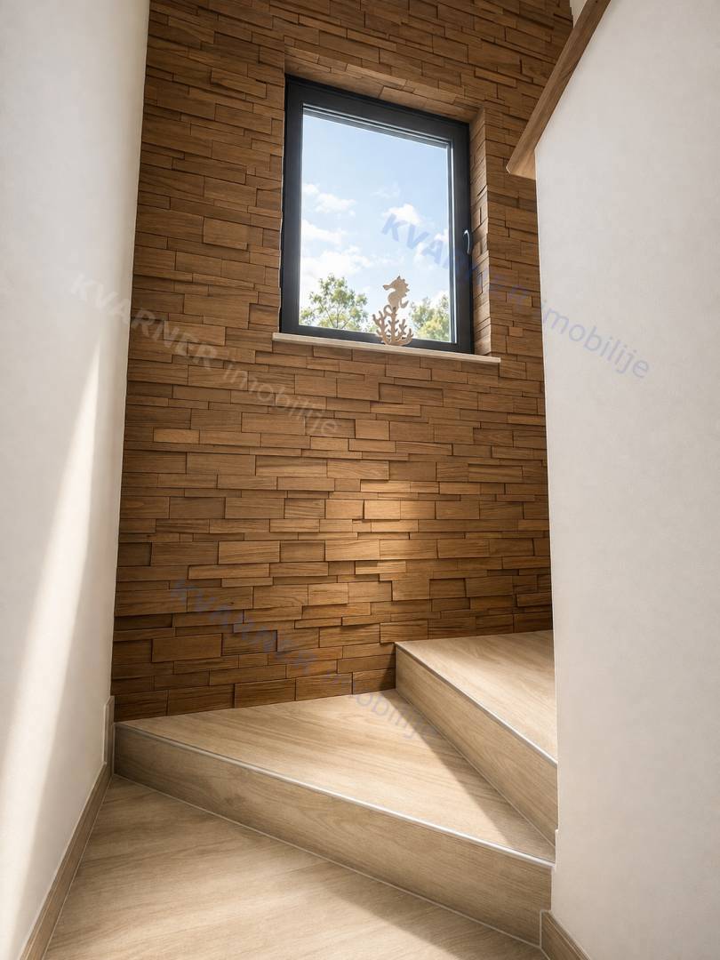 Malinska - hiša z bazenom in pogledom na morje